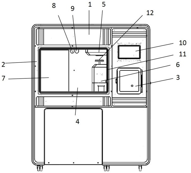 Plasma anaerobic microorganism breeding device and method thereof