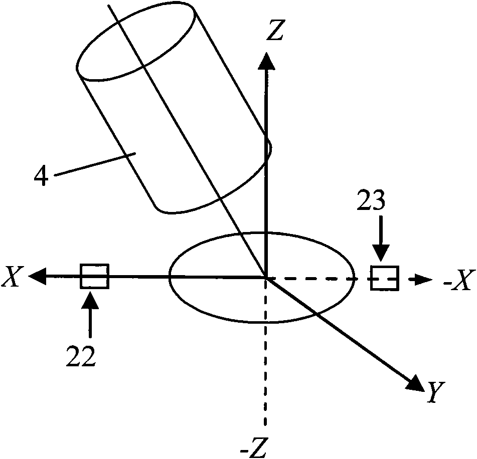 Device and method for realizing axle hole assembly by utilizing flexibility of robot