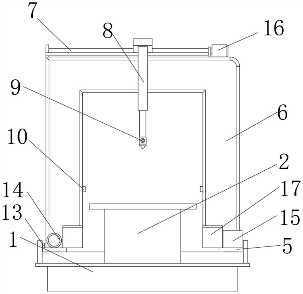 Portal type intelligent welding robot based on visual and three-dimensional model recognition