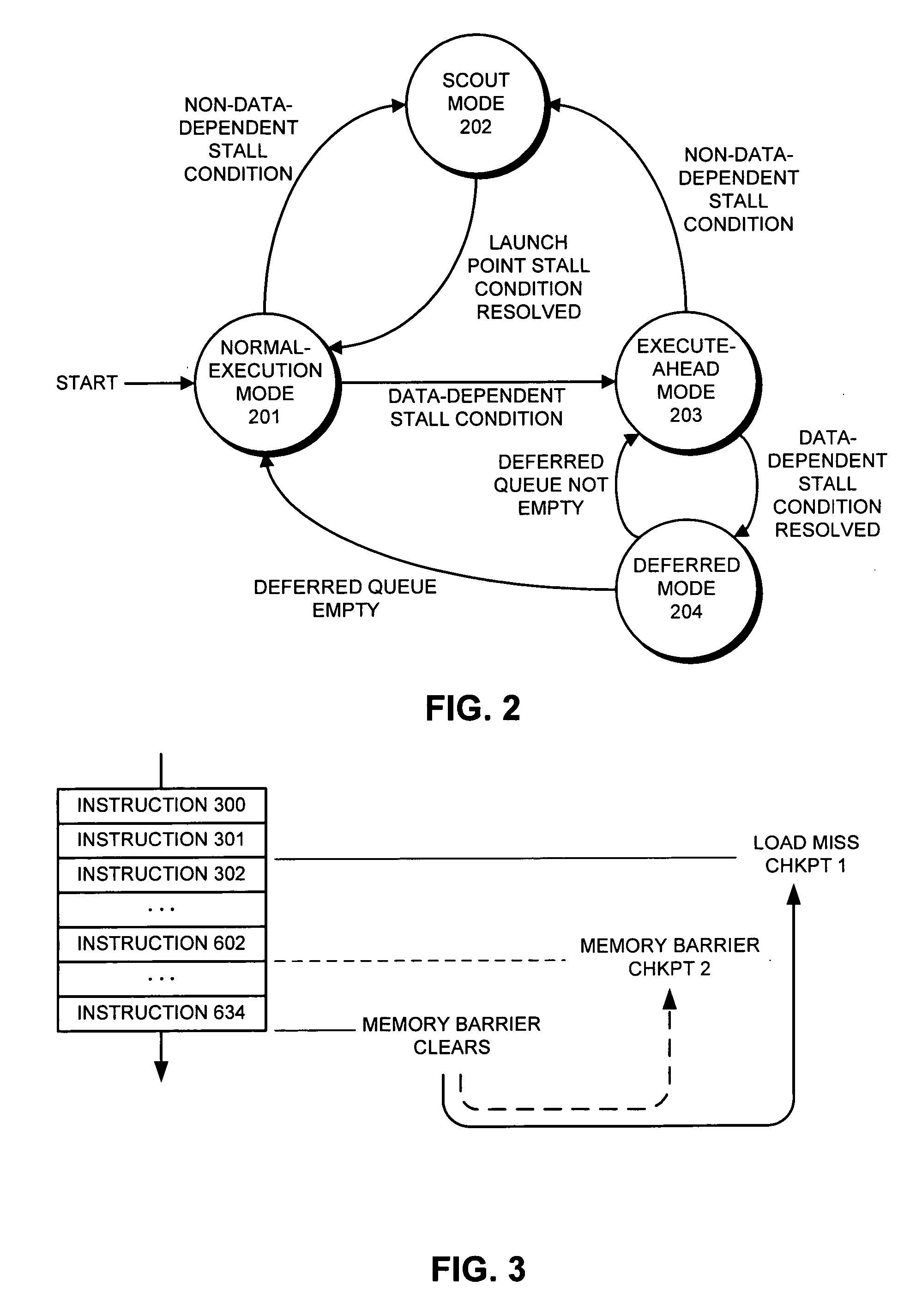 Generation of multiple checkpoints in a processor that supports speculative execution