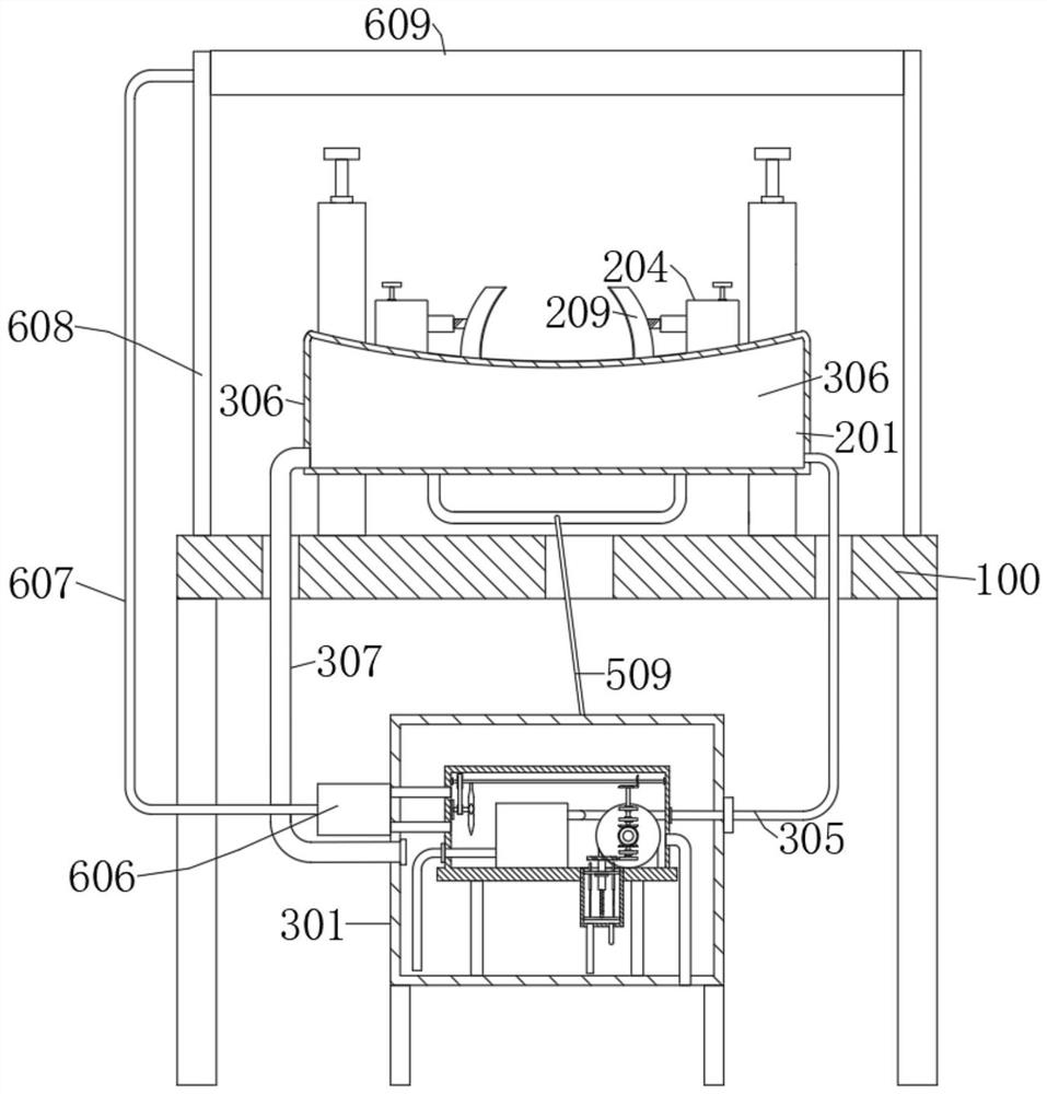 Head supporting and positioning device for neurosurgery department and positioning method thereof