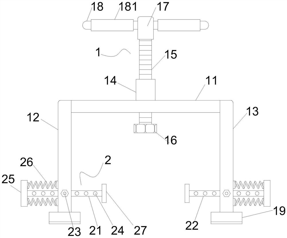 Motor end cover dismounting device for preventing motor end cover from falling off