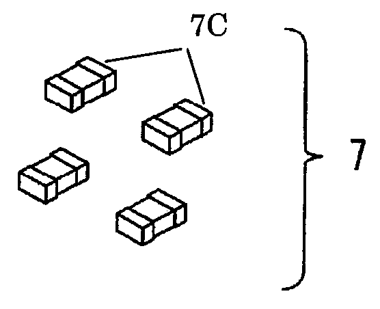 Chip part manufacturing method and chip parts