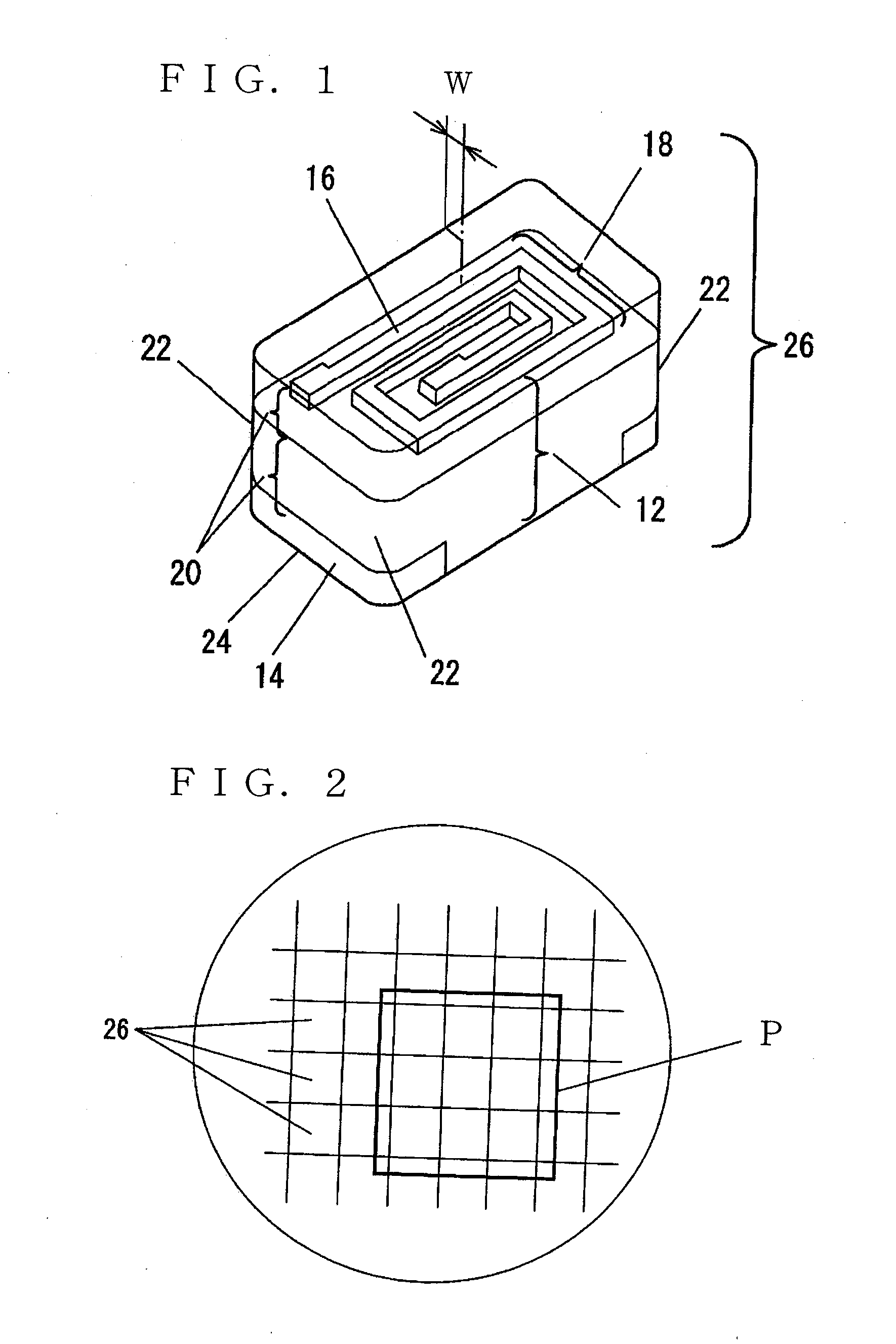 Chip part manufacturing method and chip parts