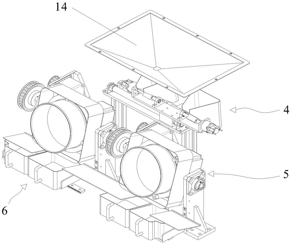 An induction grinding machine