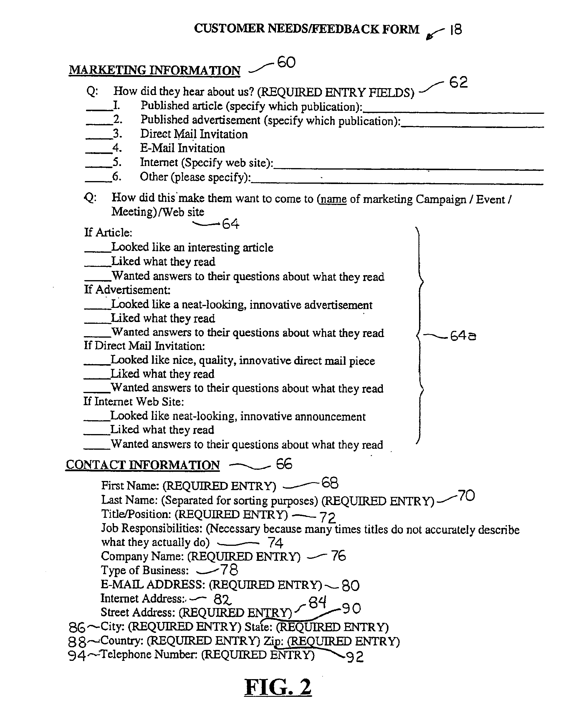 System and method for generating, capturing, and managing customer lead information over a computer network