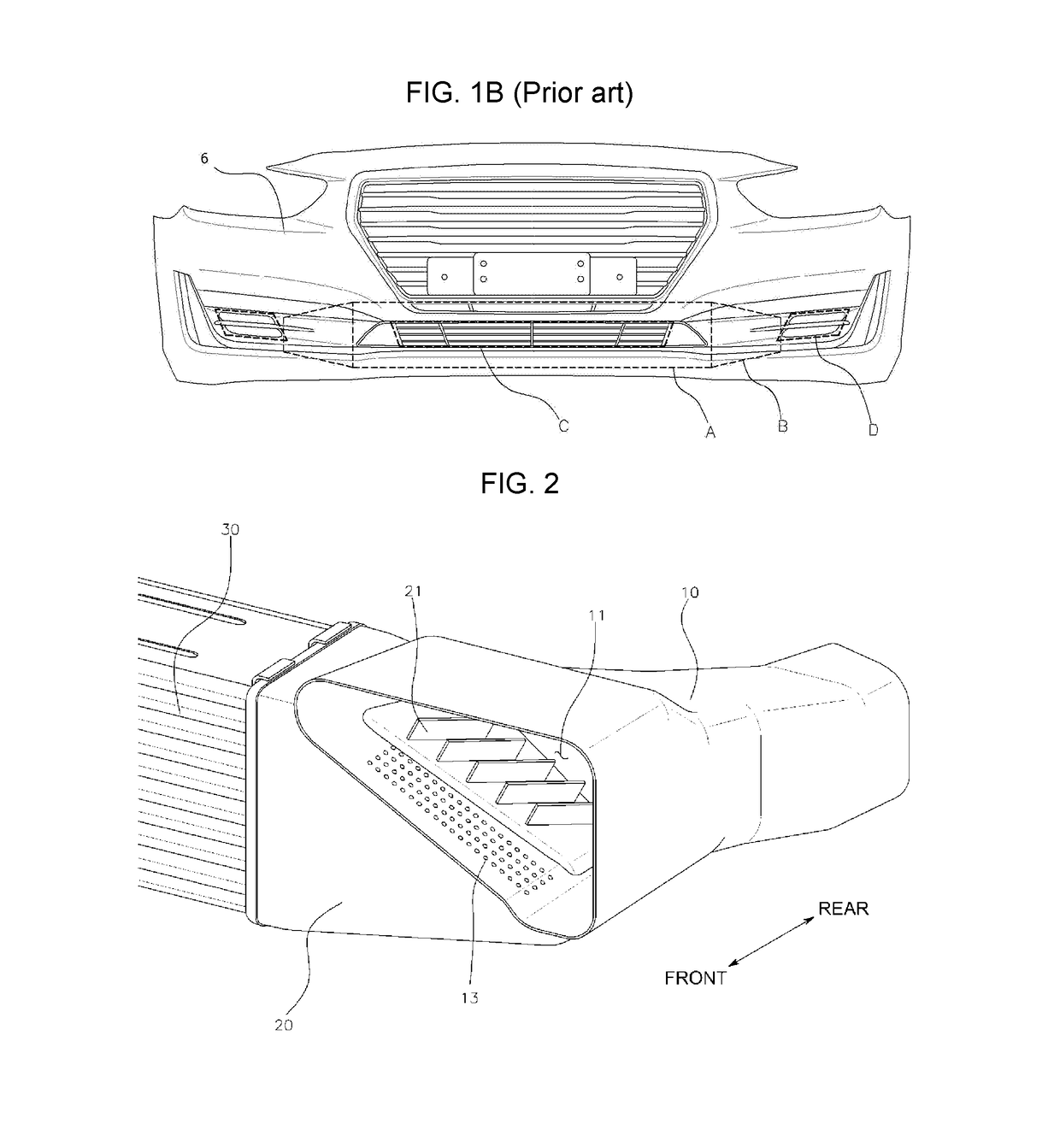 Structure of brake-cooling duct