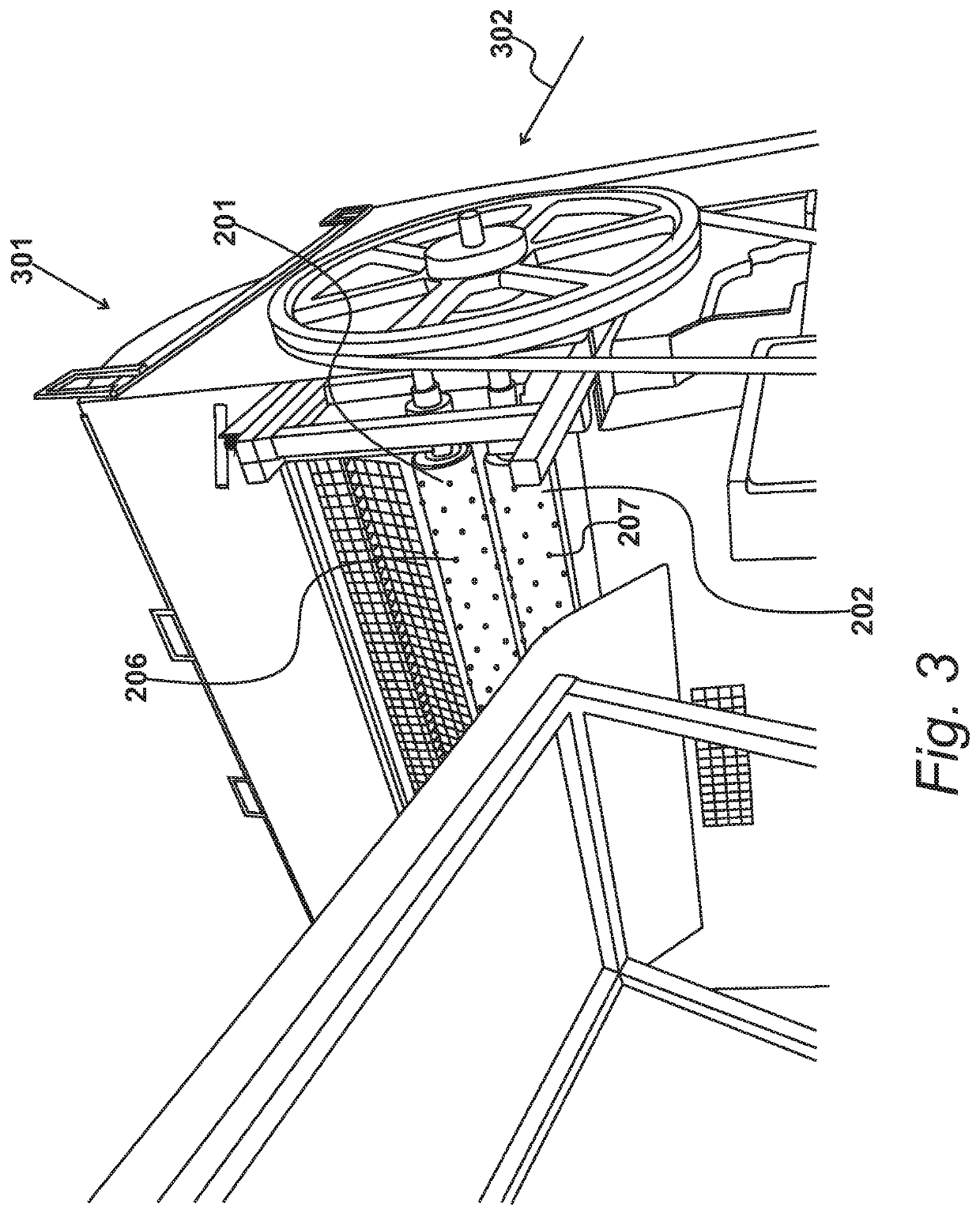 Separating components of a pocket sprung mattress sub-assembly