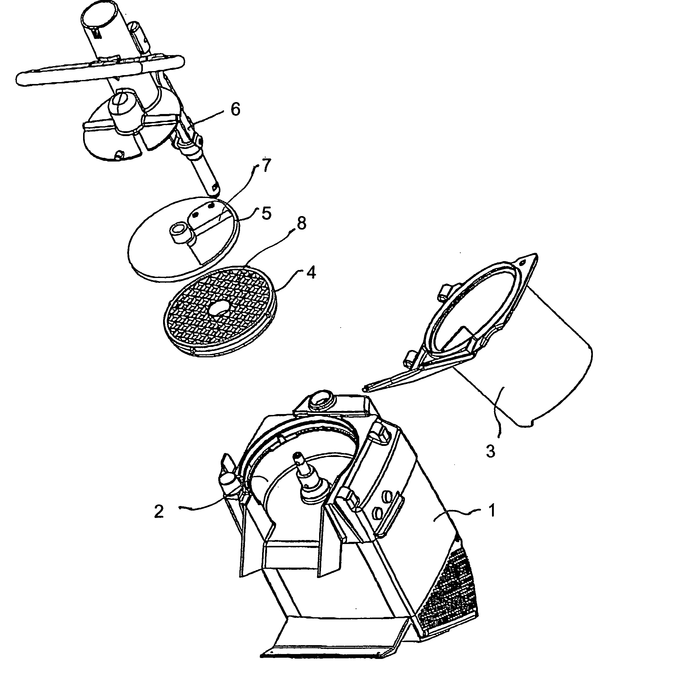 Food processing appliance