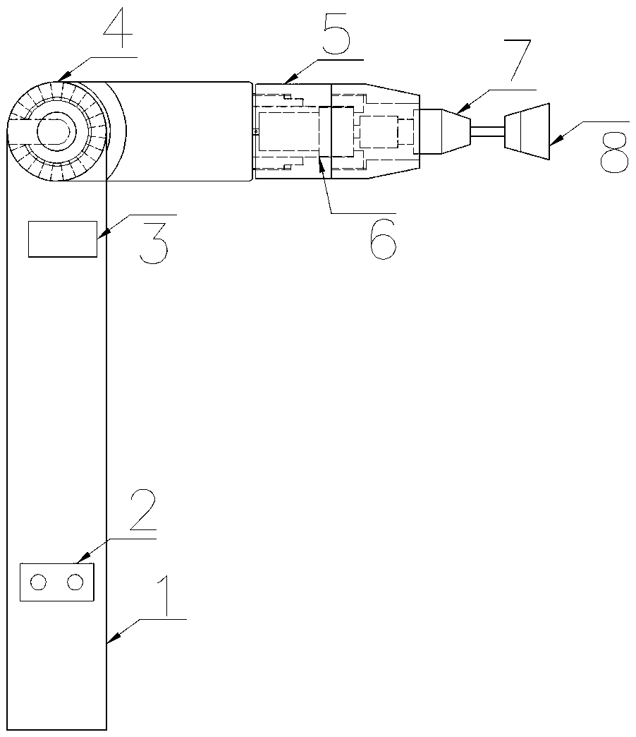 Installation rod for physical ID mark of power distribution equipment