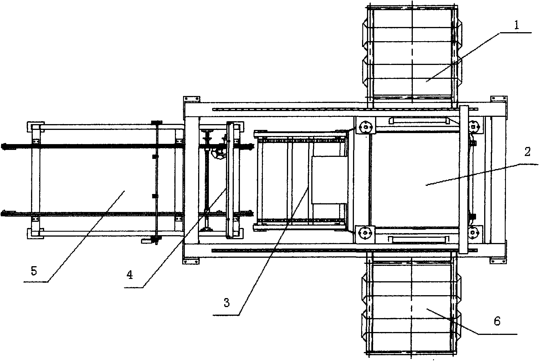 Automatic loading device for plates to be milled and loading material method thereof