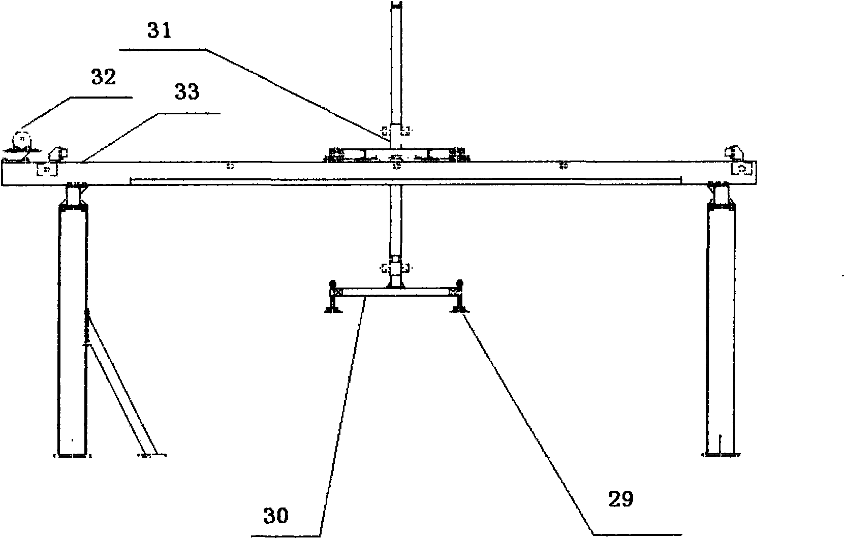 Automatic loading device for plates to be milled and loading material method thereof