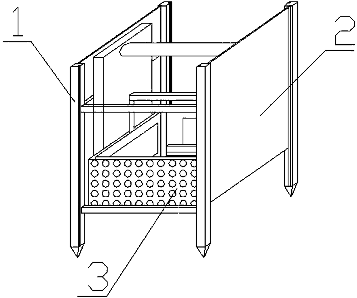 Bed-load silt sampler and use method thereof