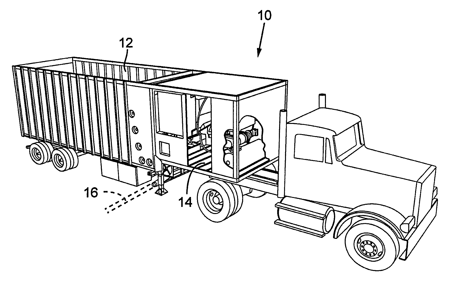 Forward discharge blower unit