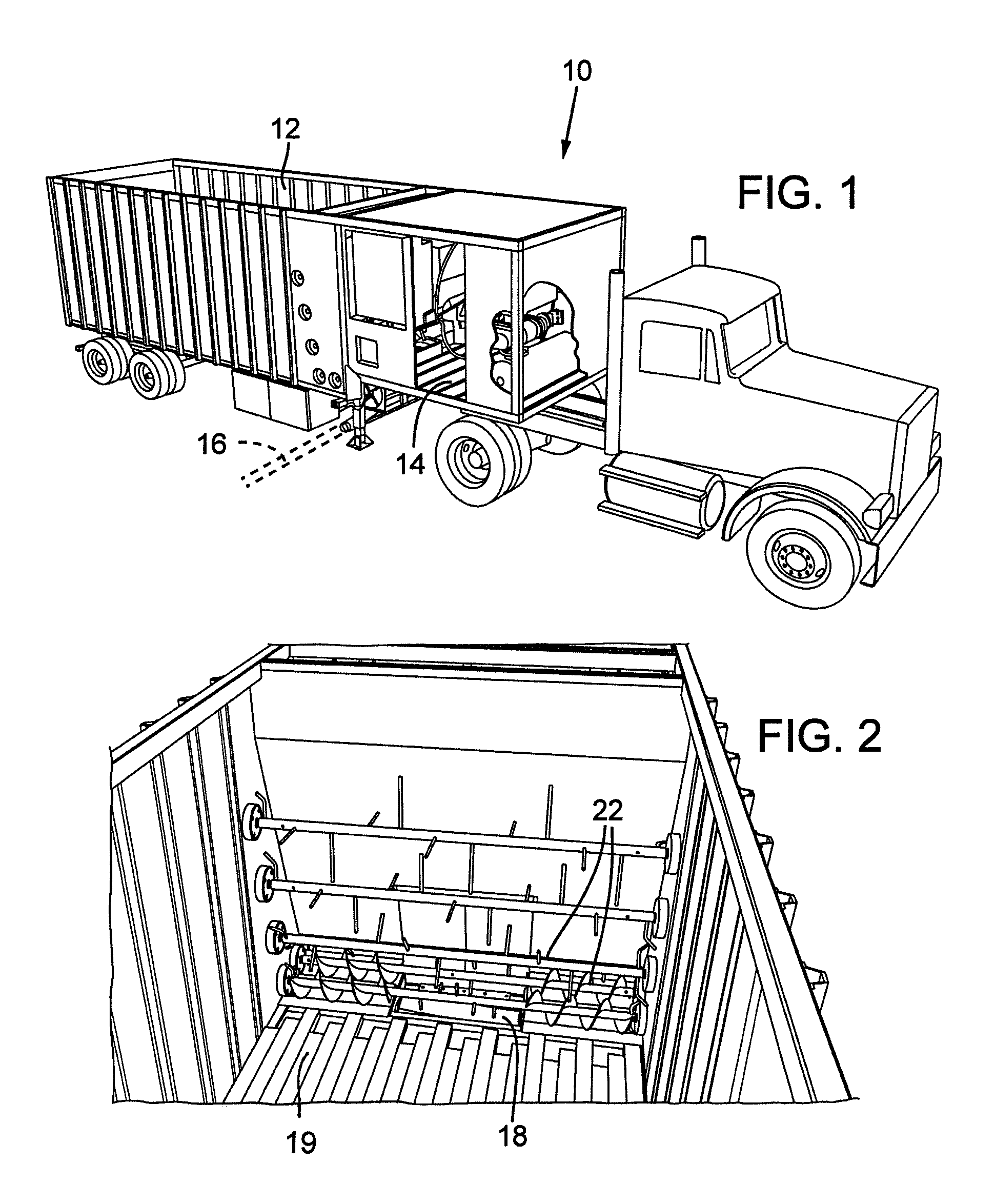 Forward discharge blower unit