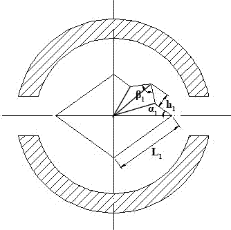 Slab submersed nozzle controlling flowing of metal fluid