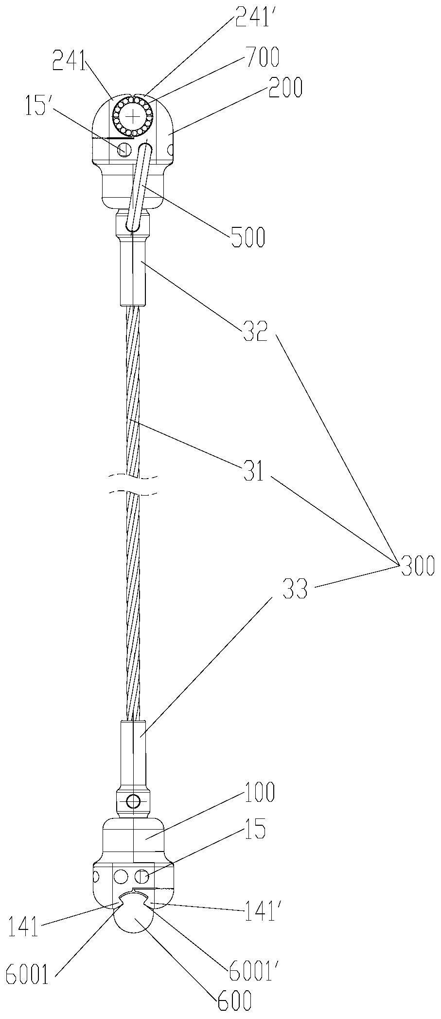 Boltless contact wire dropper wire clip, boltless carrier cable dropper wire clip, dropper wire and integrated dropper device