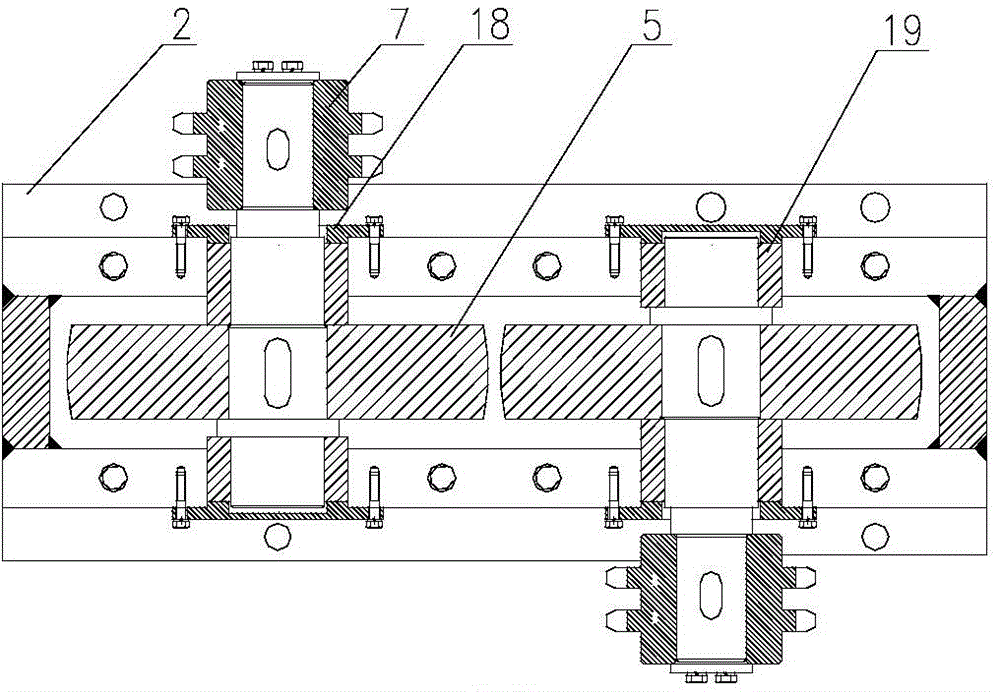 Hot-rolling seamless pipe antioxidation disc device