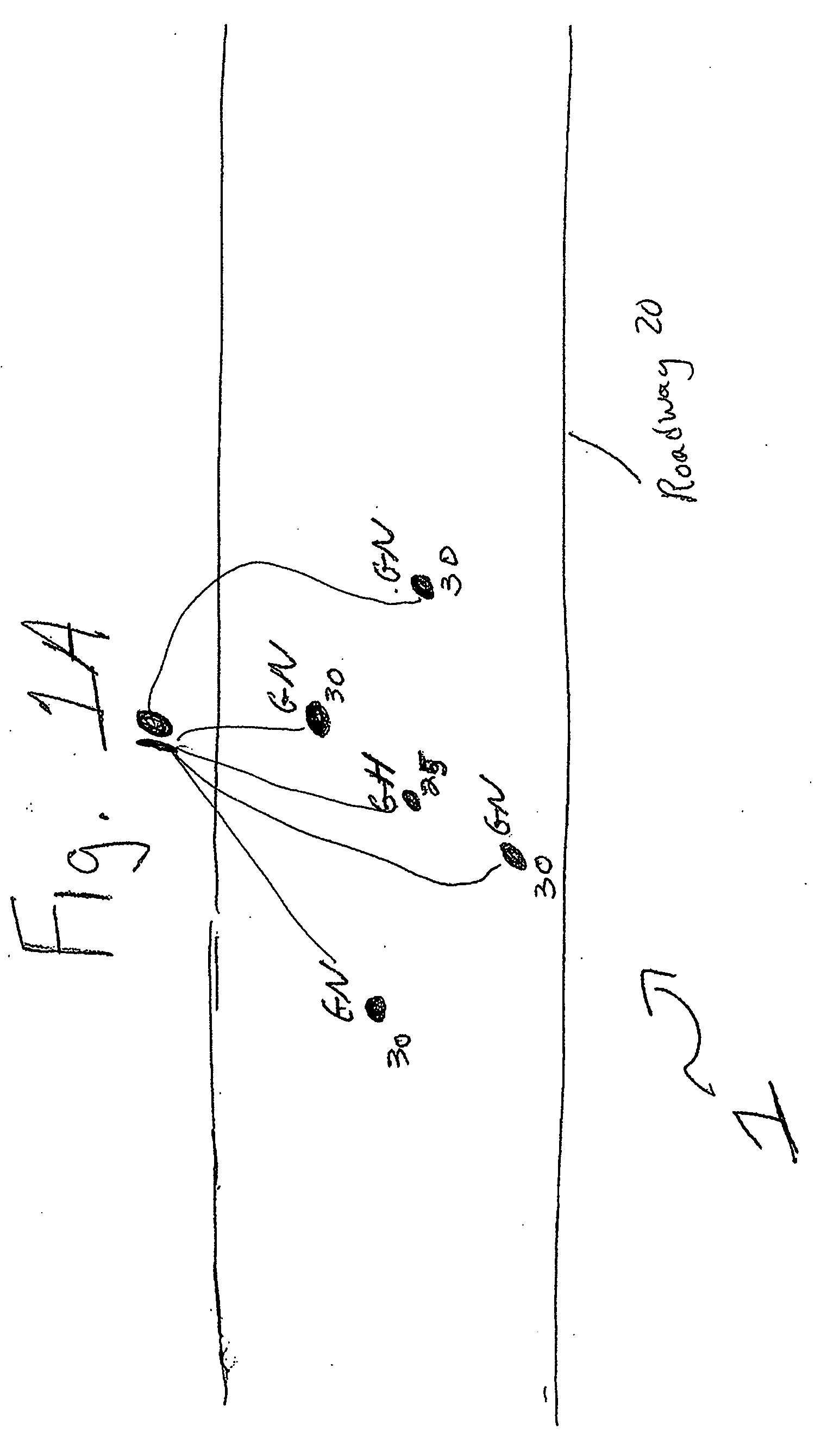 Method for determining transmission channels for a LPG based vehicle communication network