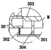 Biomass fuel granulation forming circulating drying equipment