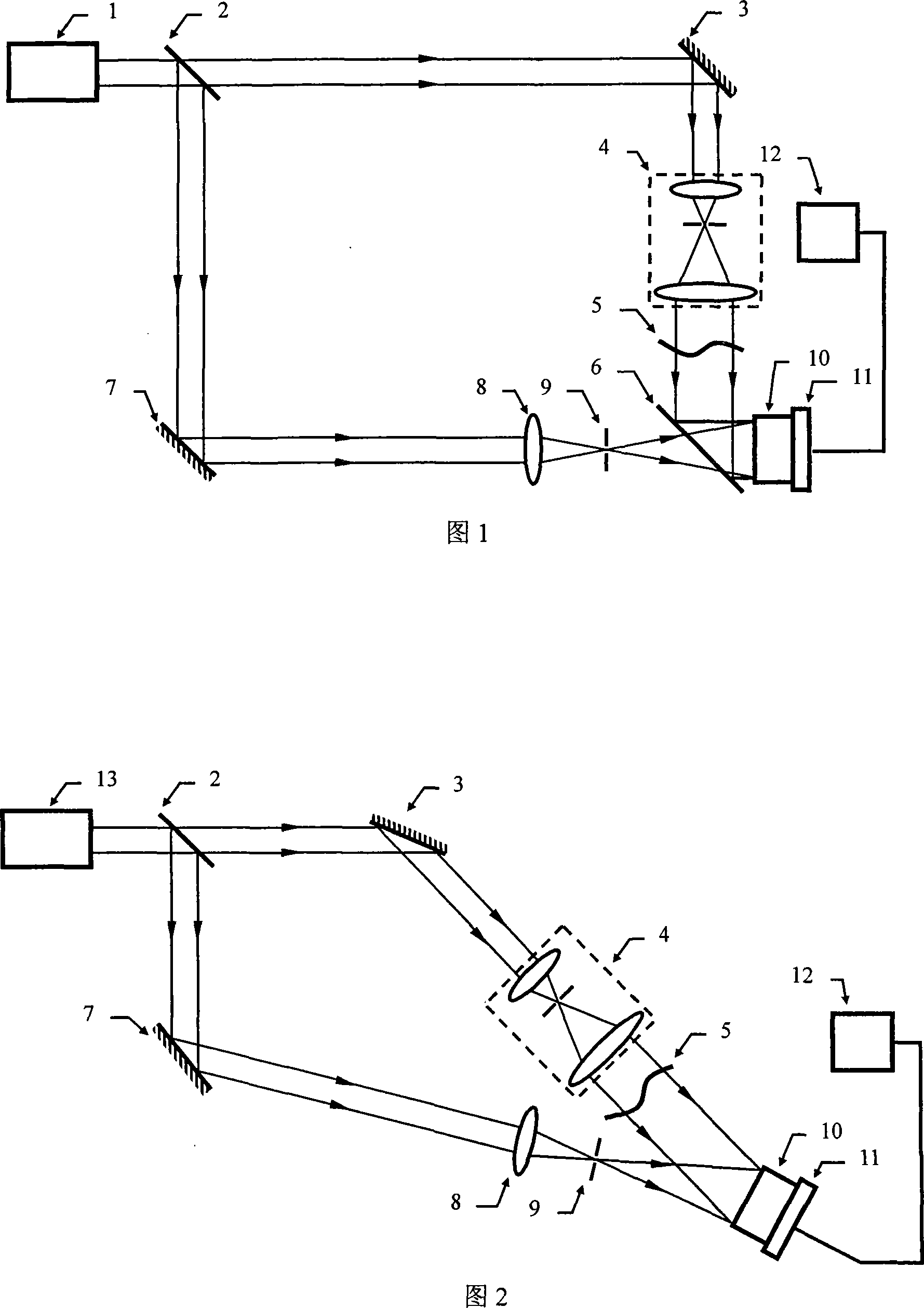 High resolution ratio digital holographic image capturing device