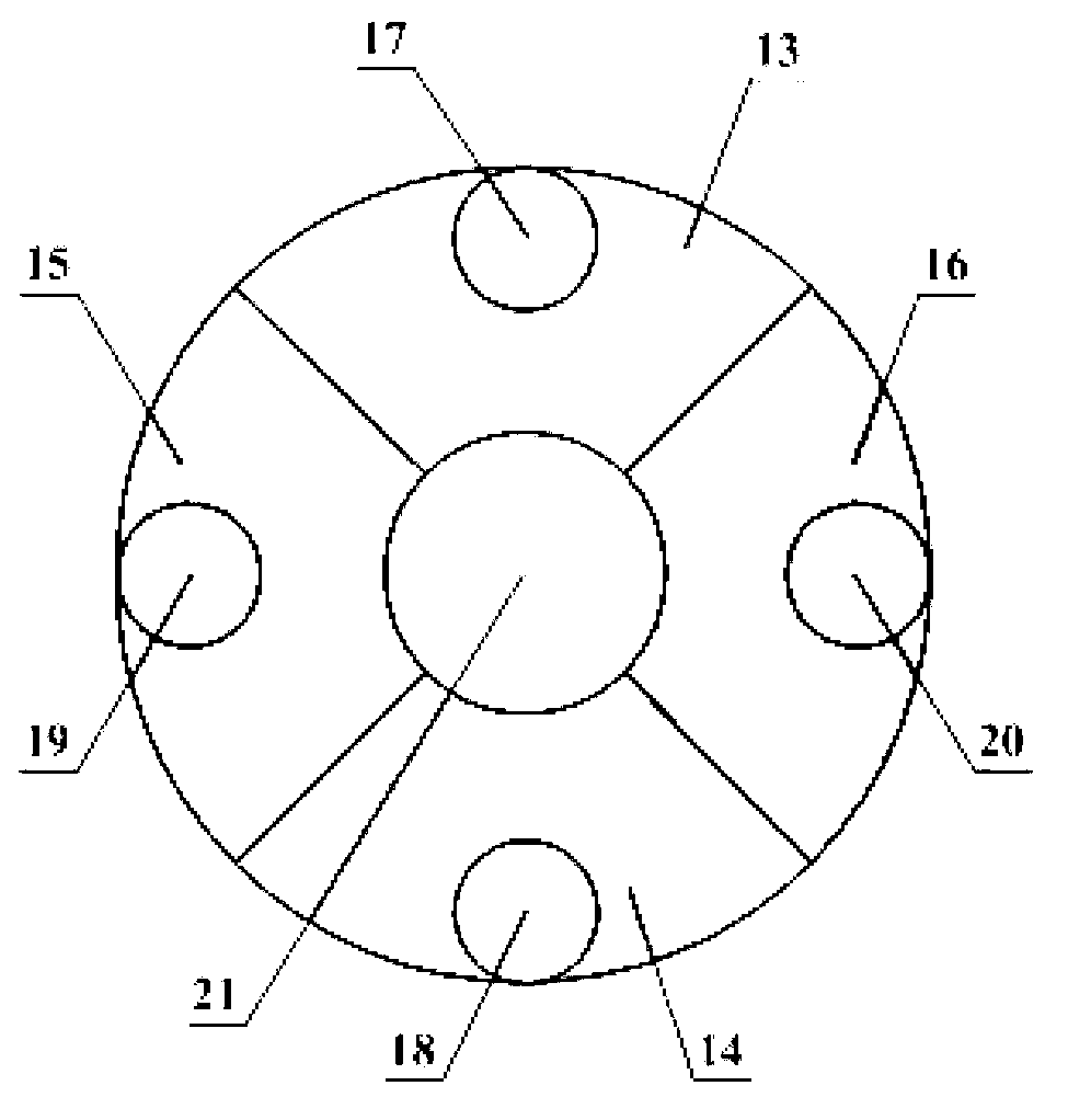 Imaging system for realizing multiple energy point spectrum resolution on extreme ultraviolet band and application of imaging system