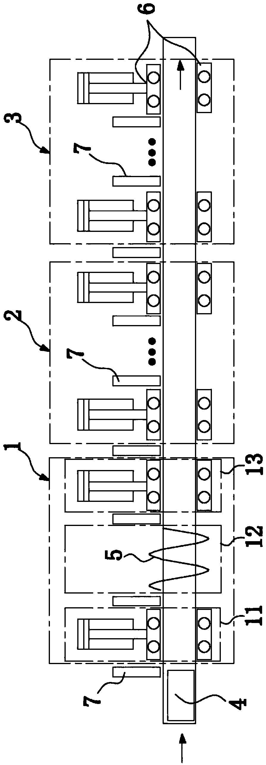 Preheating device, preheating method, hot bending machine and machining method of high-efficiency 3D (Three-Dimensional) cover glass