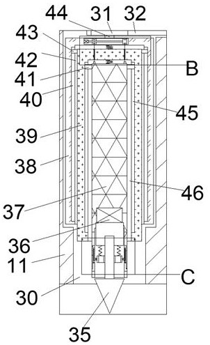 Device for exploring magnetic ore