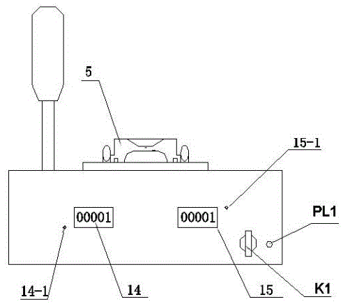 Electronic error-proofing identifying counter