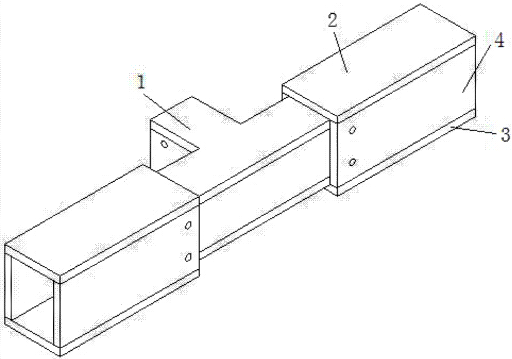 High-performance aluminum alloy bridge stand