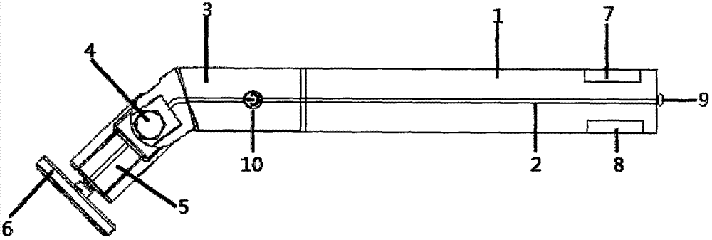 Medicine applying device for dermatology department