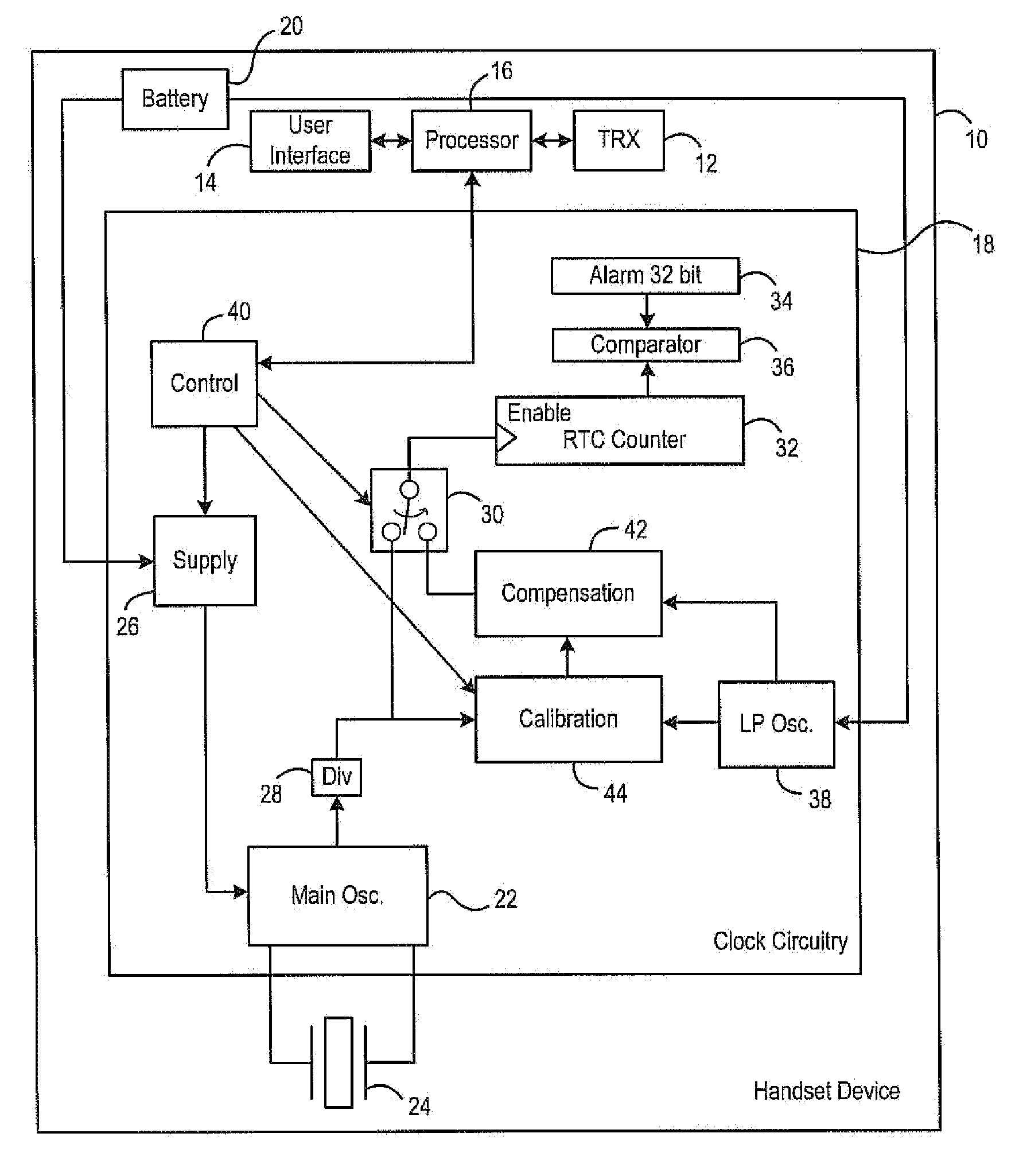 Correction of Low Accuracy Clock