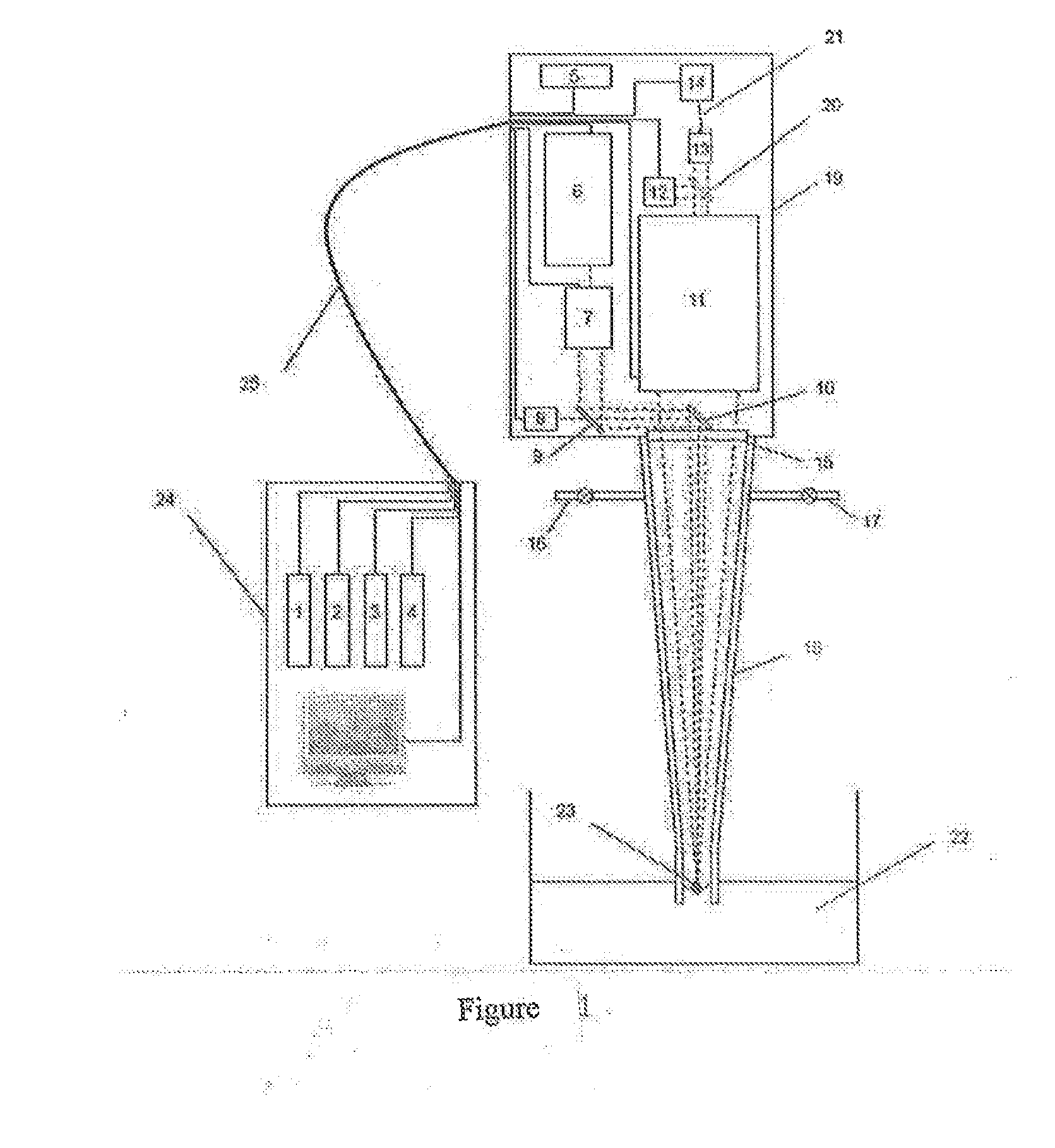 In-situ on-line detection device and method for long-distance metallurgical liquid metal component