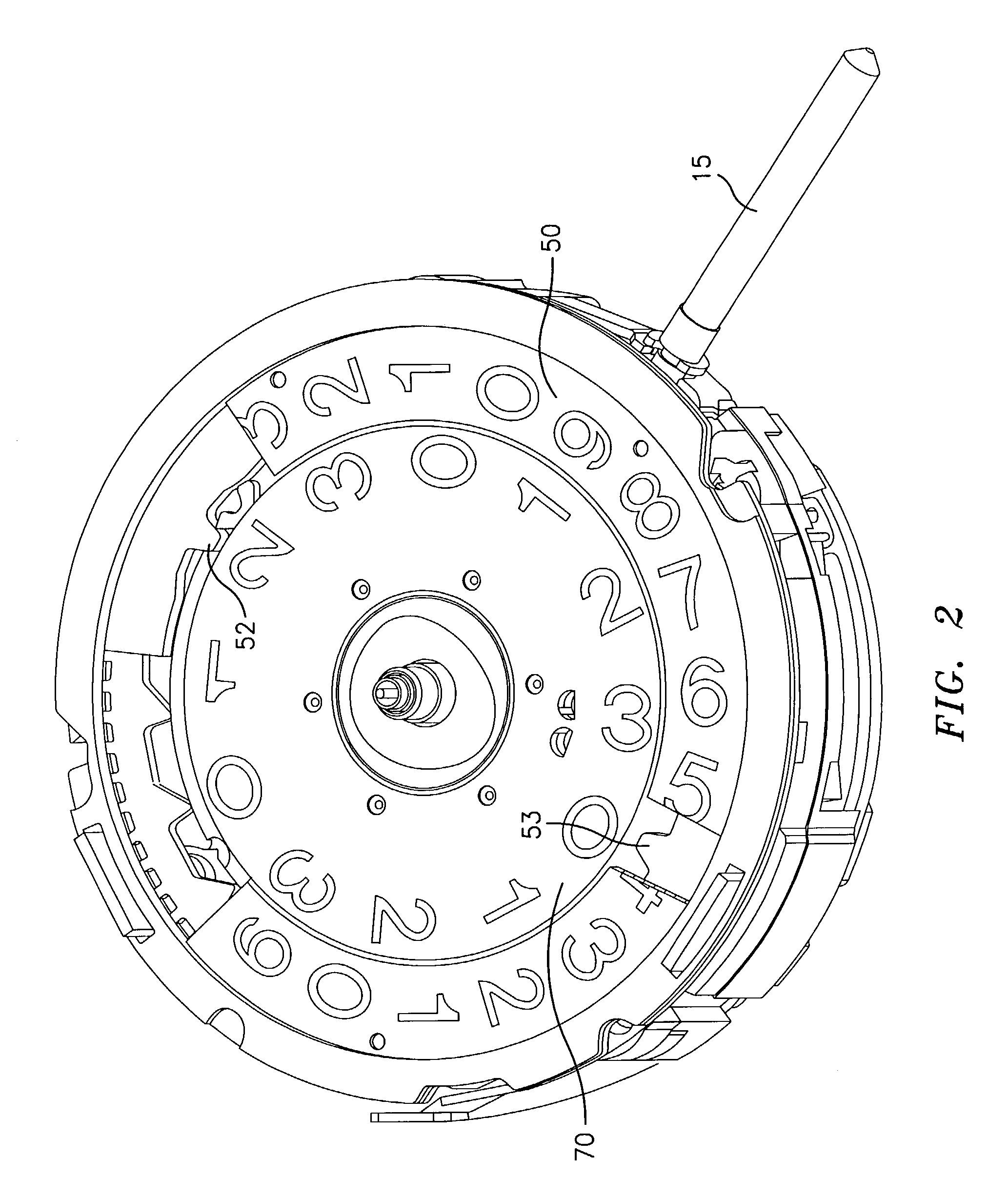 Date display assembly for an analog timepiece