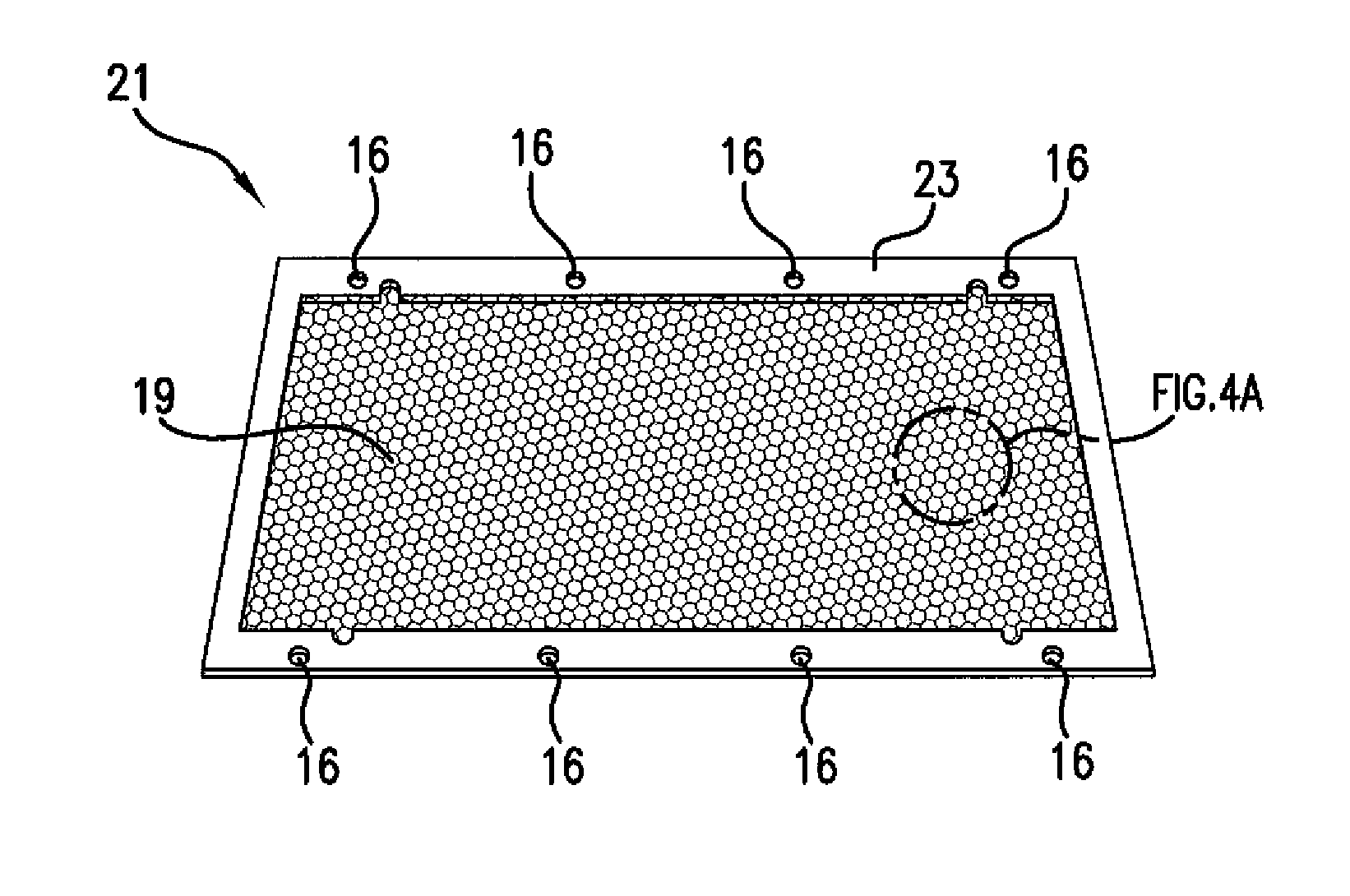 RF Screen Assembly for Microwave Powered UV Lamps