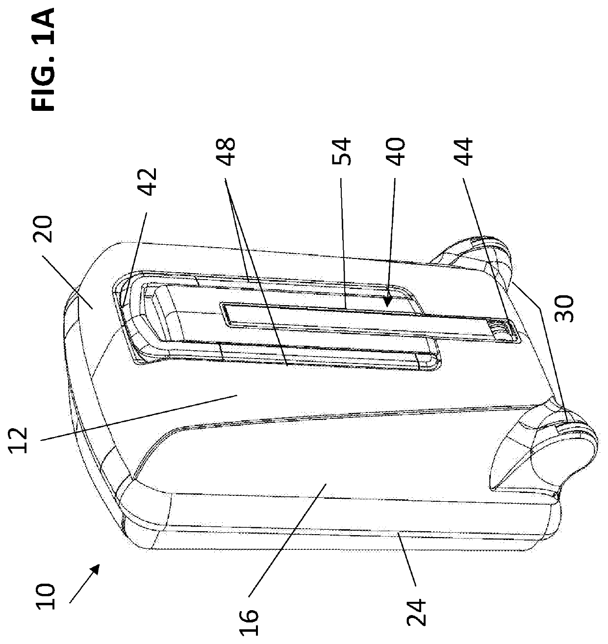 Rolling luggage article