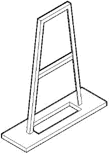 Movable concrete pavement plastering construction trolley and construction method thereof