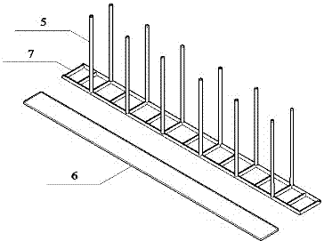 Movable concrete pavement plastering construction trolley and construction method thereof