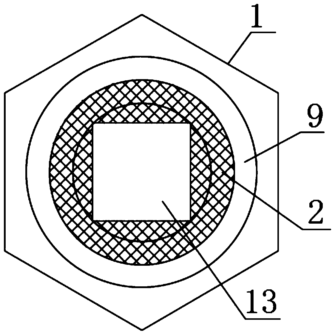 AT transmission oil level inspection bolt assembly