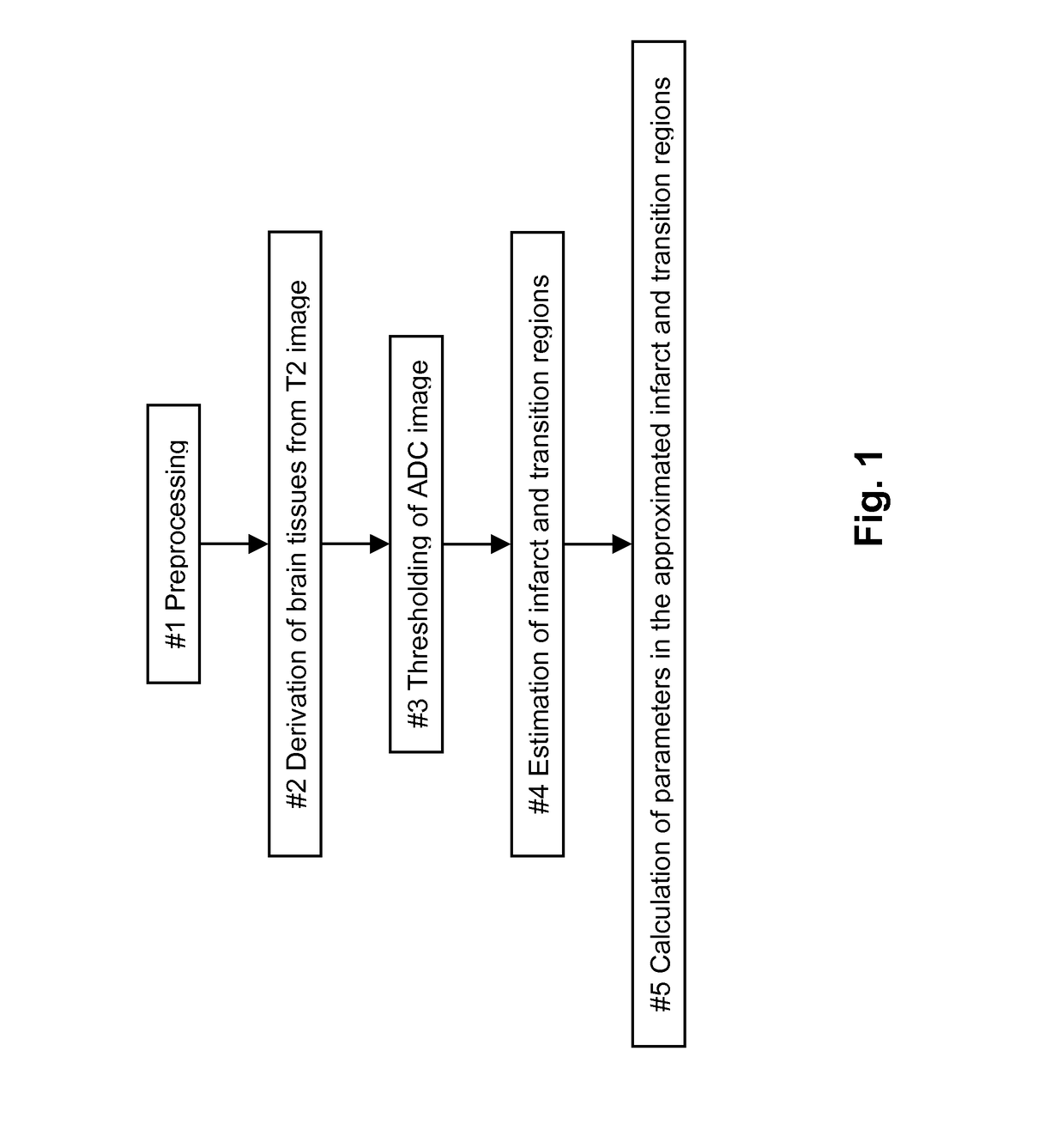 Methods and devices for producing the parameters of the brain tissues and assessing data of the suitability for thrombolysis of a patient