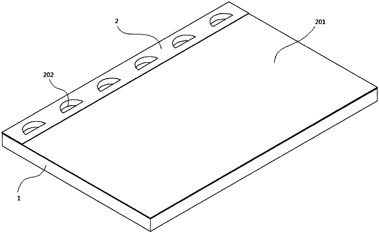 A solar panel based on water flow heat absorption cycle