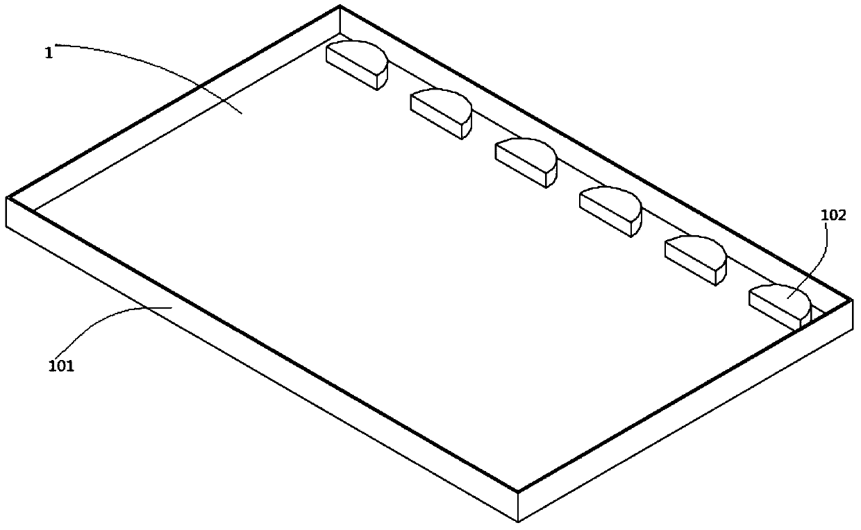 A solar panel based on water flow heat absorption cycle