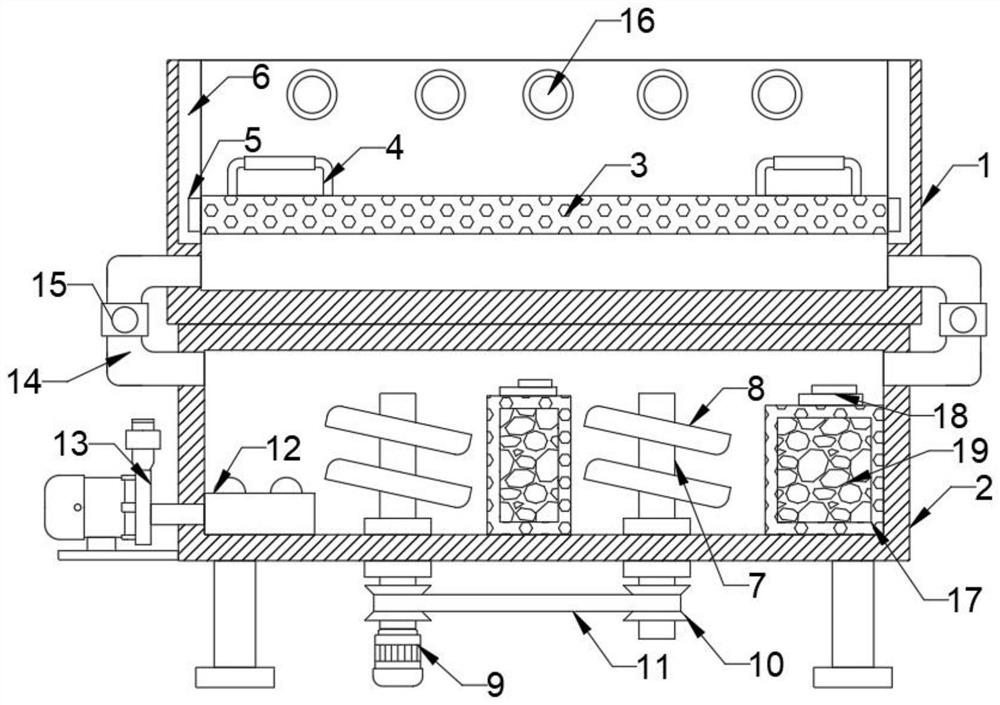 Novel water drinking device for cattle breeding and capable of improving water quality by increasing oxygen content