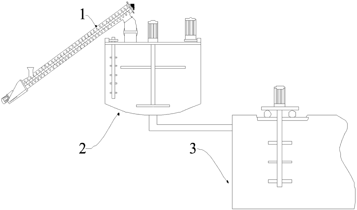 Lost-foam paint feeding and preparation apparatus for production of balance shaft housings