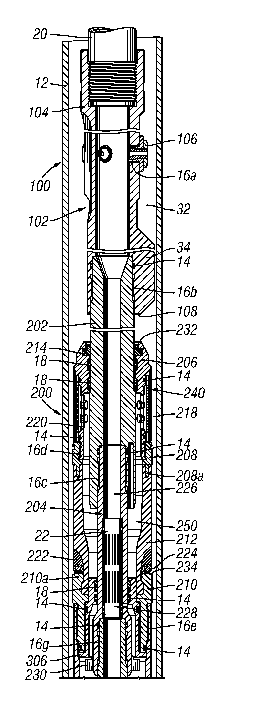 Coiled tubing bottom hole assembly with packer and anchor assembly