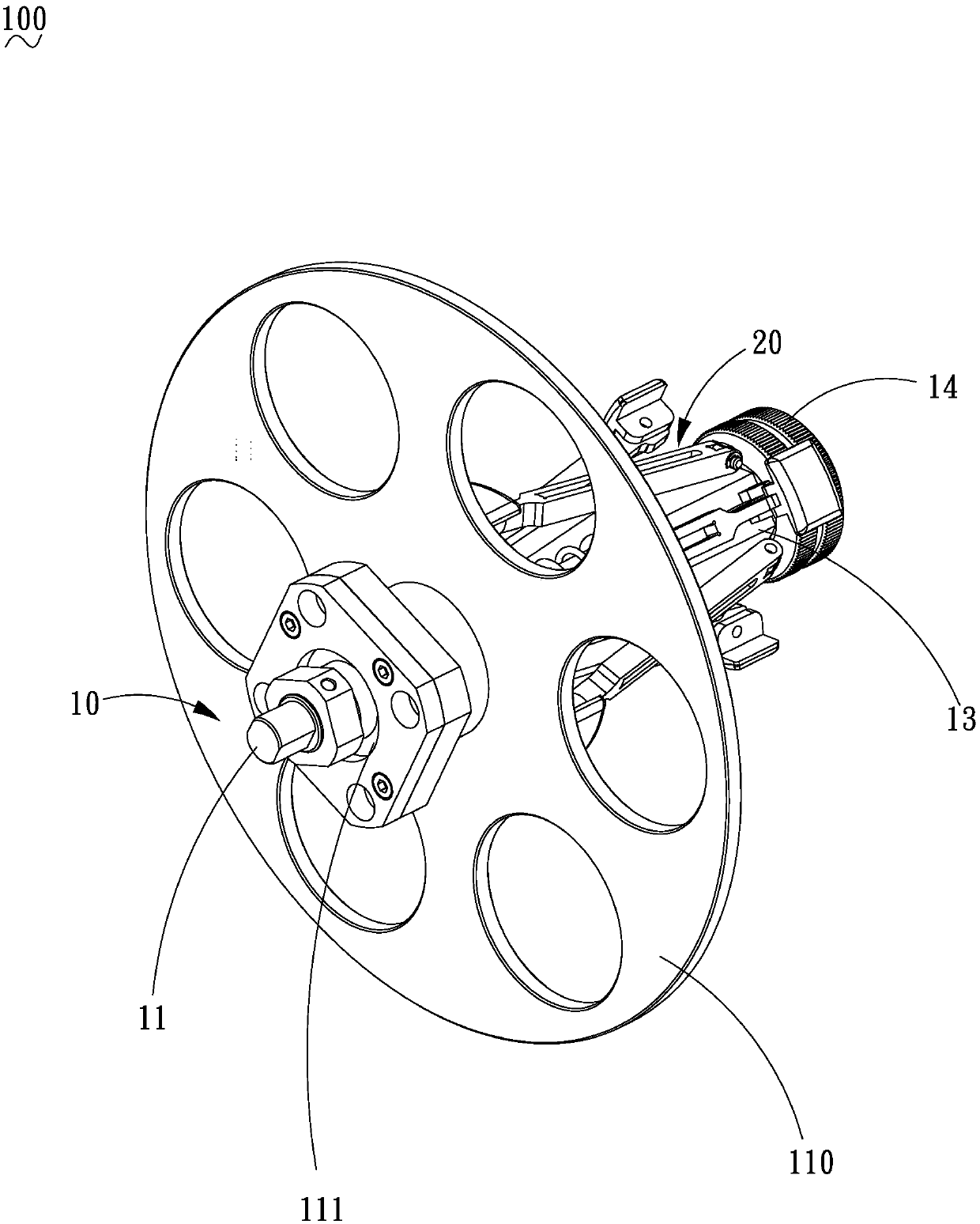 Universal auxiliary material quick clamping device