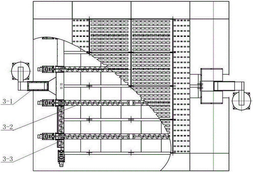 Sand blasting device for wind blade surface and sand blasting method thereof