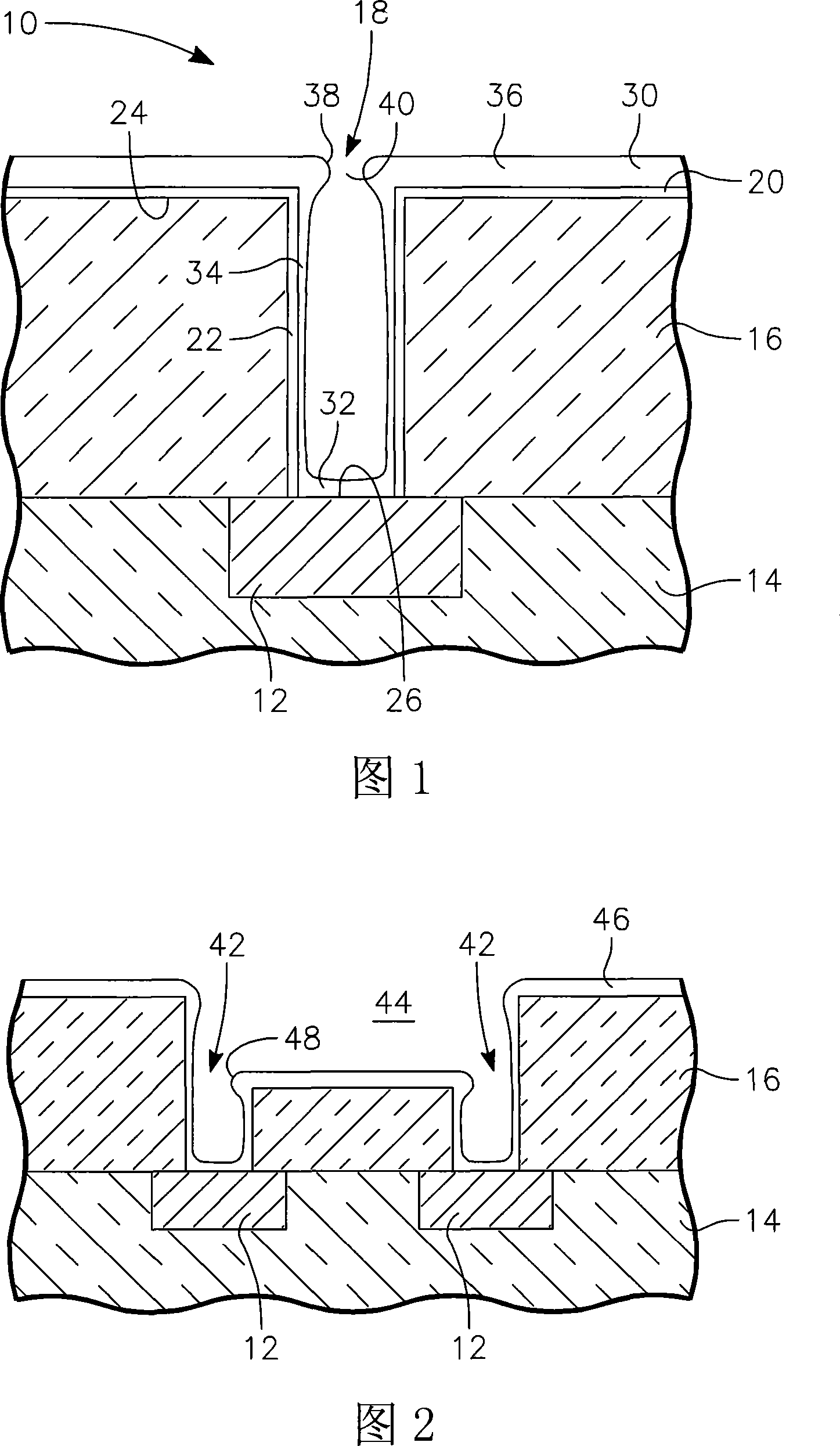 Resputtered copper seed layer