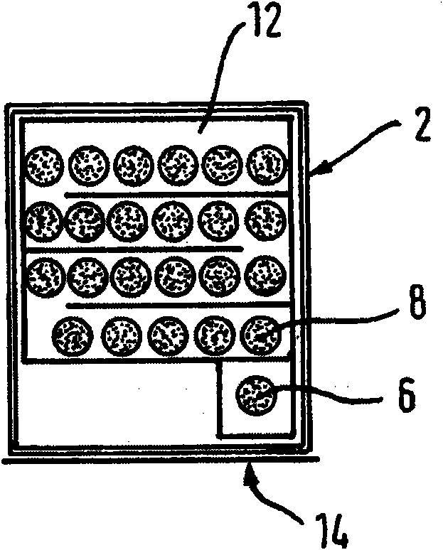 Water-bearing household appliance having cleaning agent dispensing system for metering units