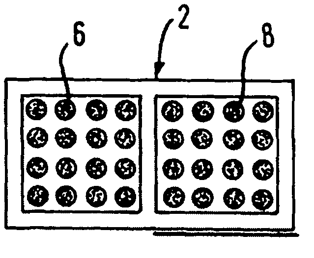 Water-bearing household appliance having cleaning agent dispensing system for metering units